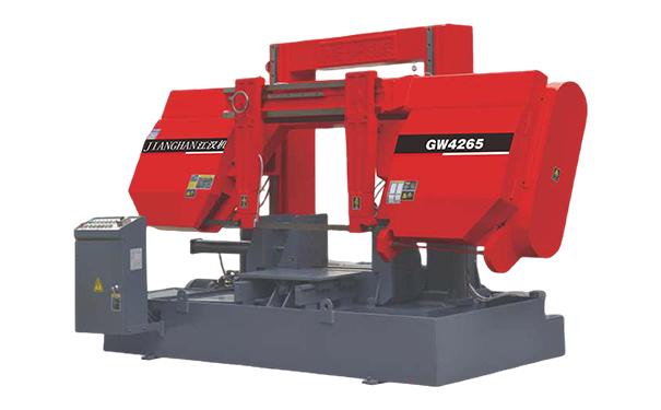 永修GW4265双柱龙门卧式带锯床
